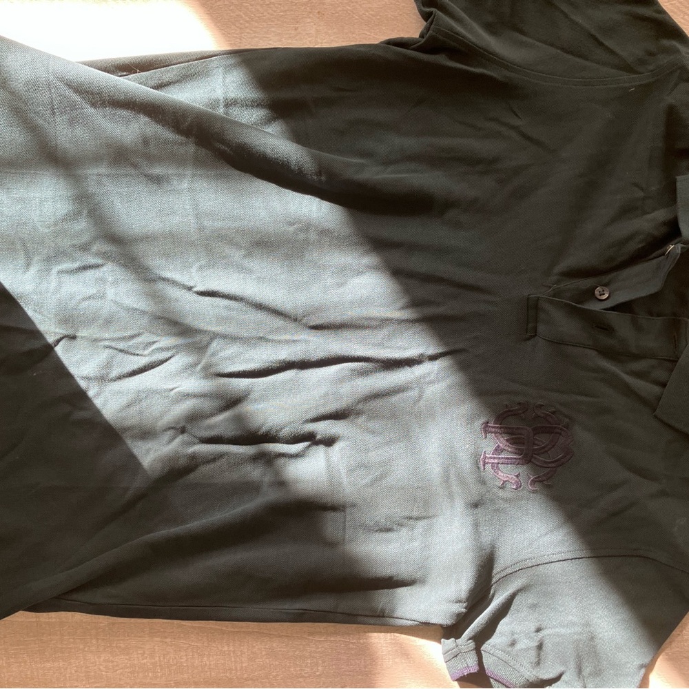 Roberto Cavalli Forest Green Polo Shirt